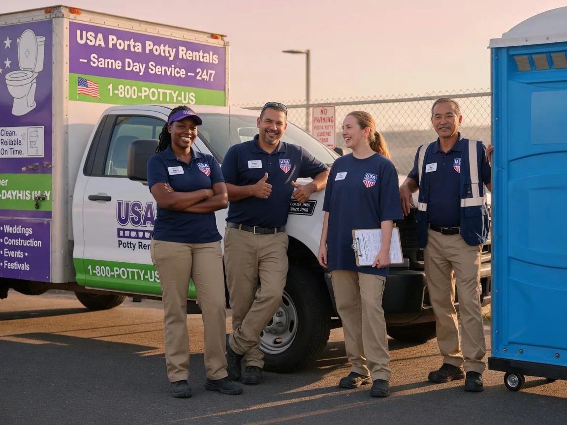 Porta Potty Rental company in Morristown, NJ